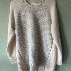 Rebecca Taylor Cream Knit Women's Sweater